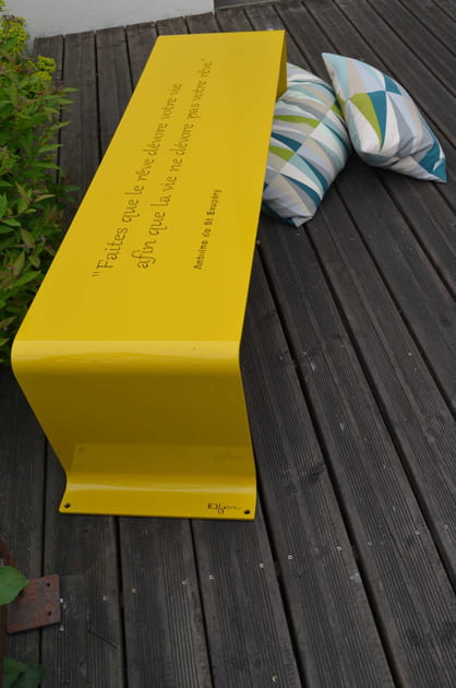 Banc Happiness Urbansteel par IDfer