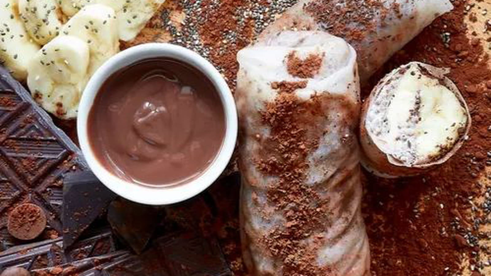 Rolls chocolat-banane