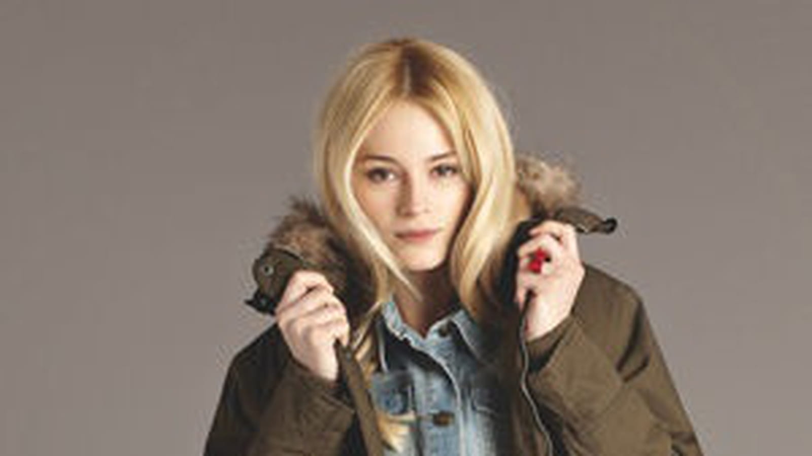 Parka kaki de la Halle