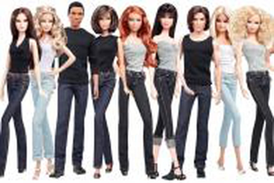 Série Collector : Barbie se met sur son 501