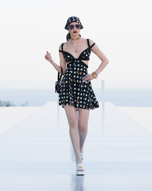 Look 30 du défilé "La Vacanza" de Versace