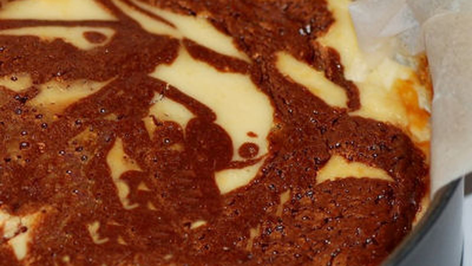 Cheesecake vanille-chocolat