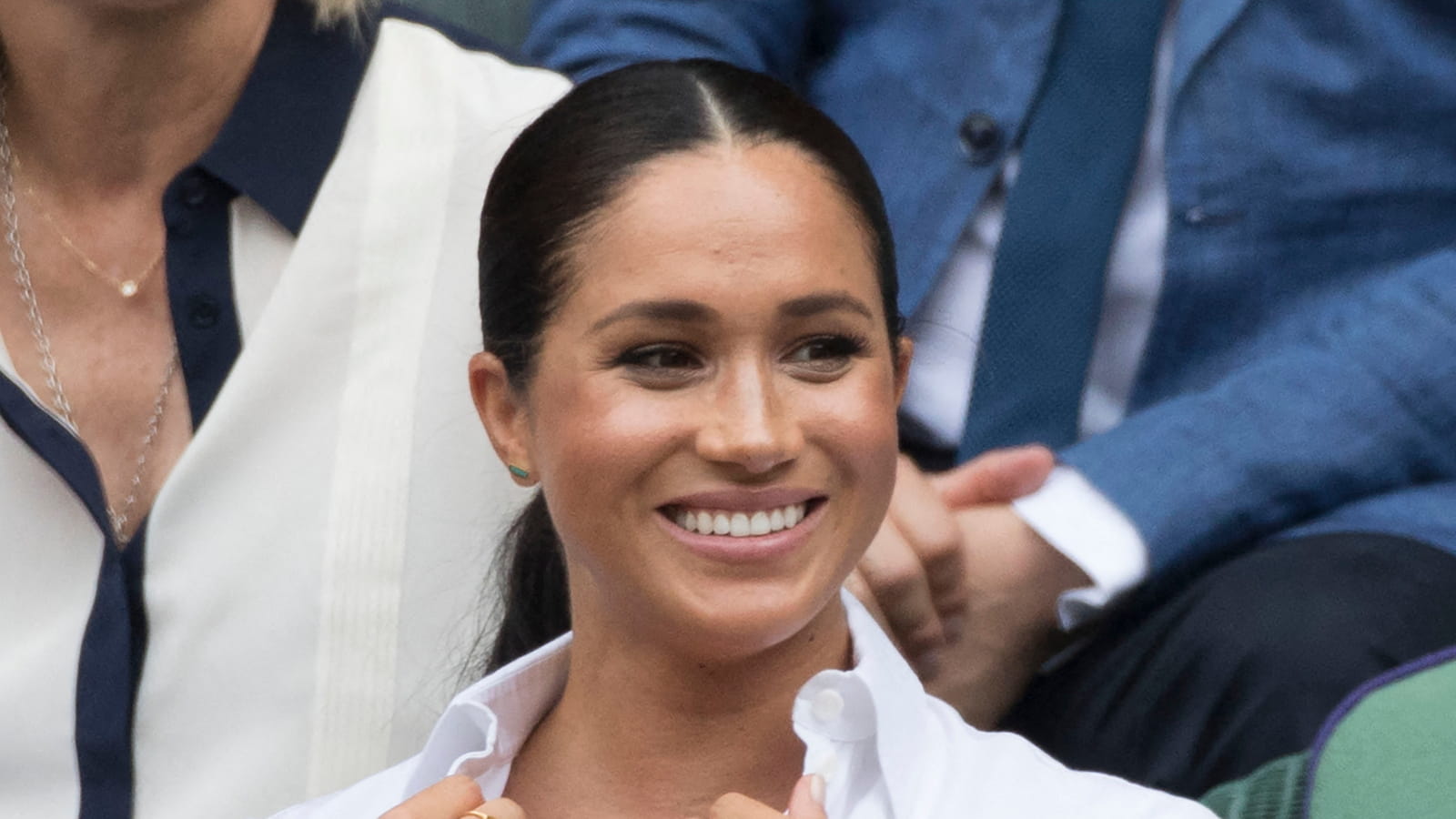 La queue-de-cheval basse de Meghan Markle