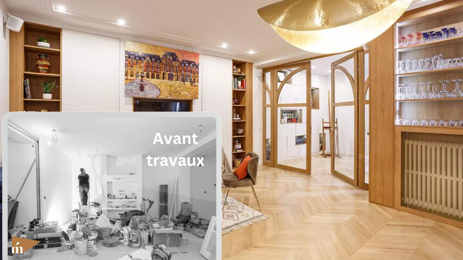 Avant-après appartement