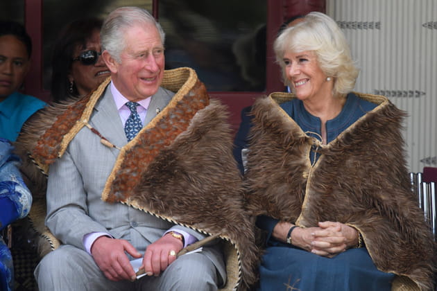 Avec le prince Charles, en Nouvelle-Z&eacute;lande, en 2019