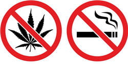 cannabis et tabac sont toxiques pour la santé.