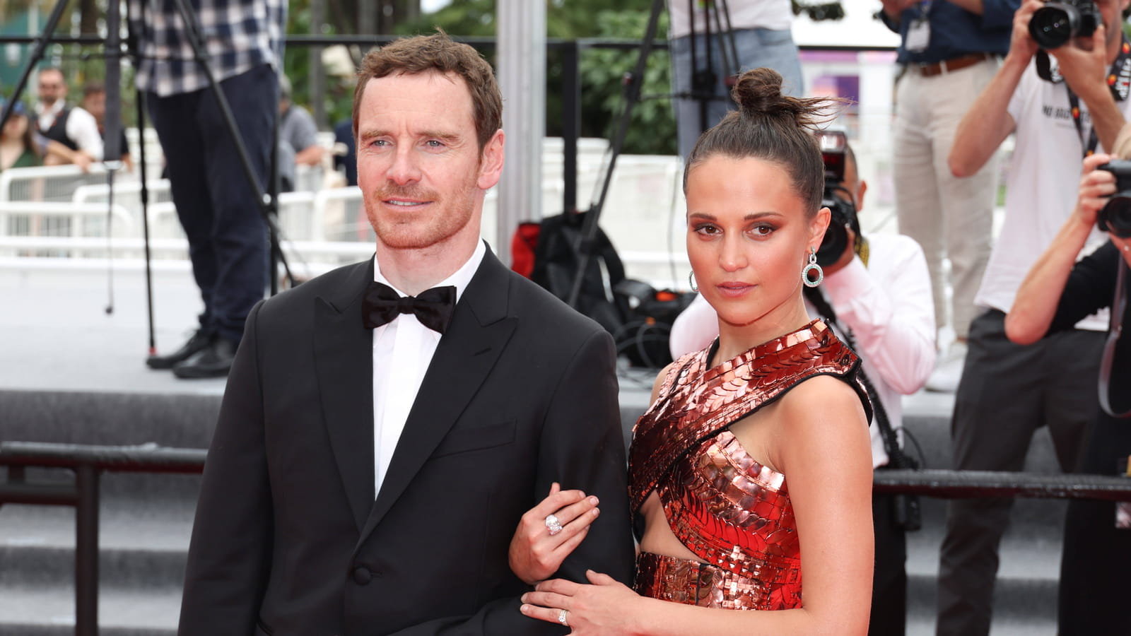Michael Fassbender et Alicia Vikander