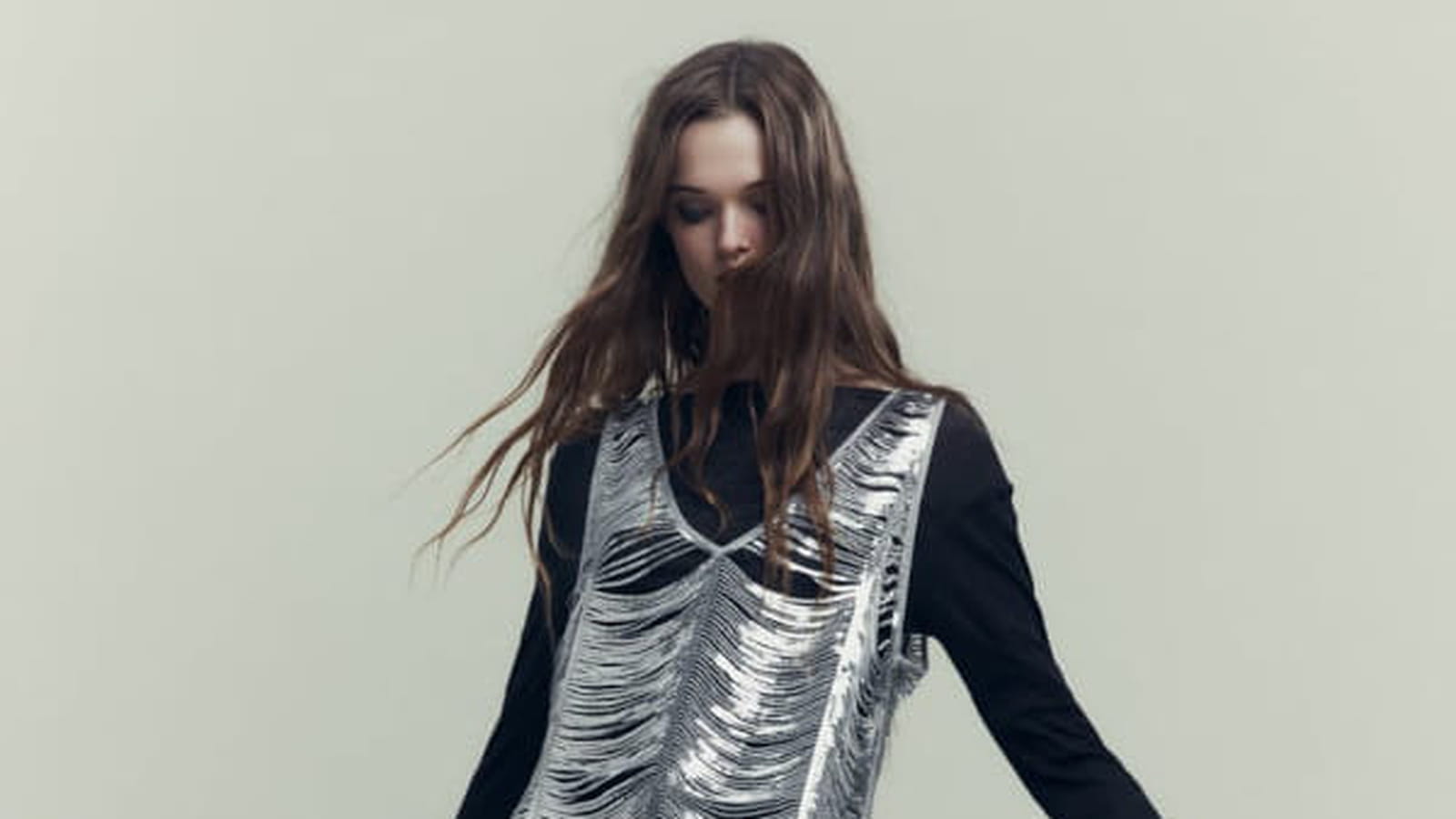 Robe sans doublure Zara