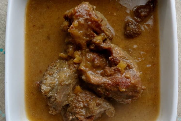 Recette de Joues de porc coco-gingembre