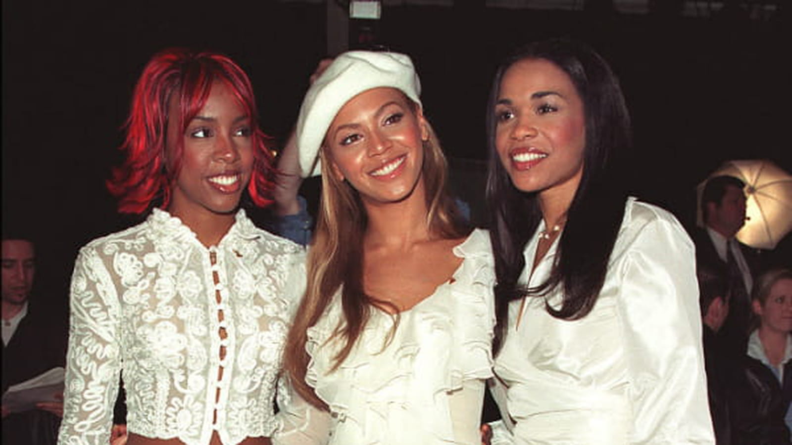 Beyoncé le 7 janvier 2002