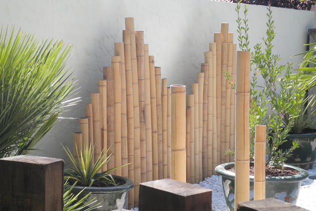 Panneaux de bambou