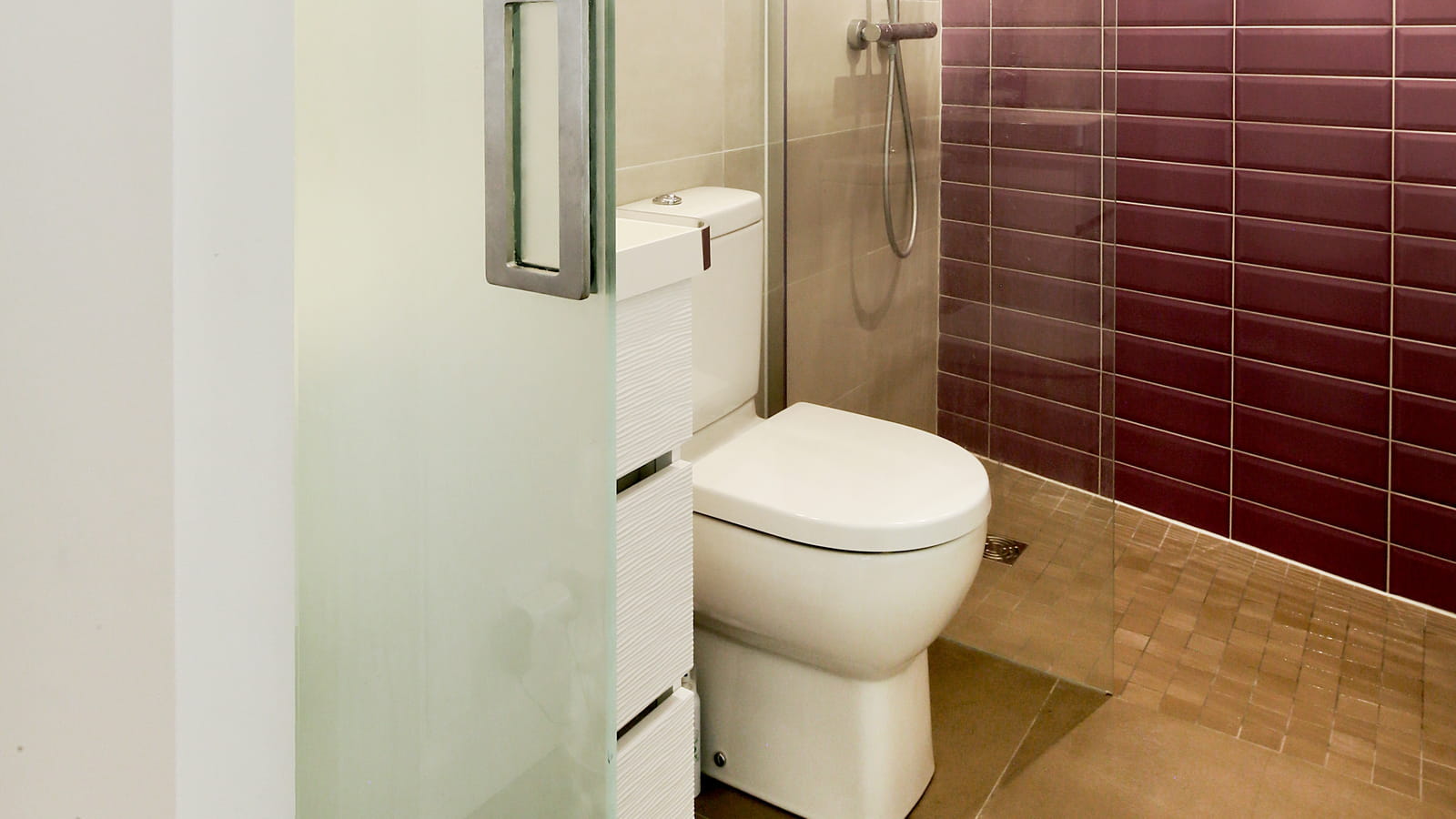 Salle de bains après