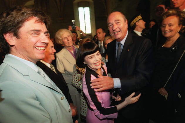 Mireille Mathieu et Jacques Chirac sont complices