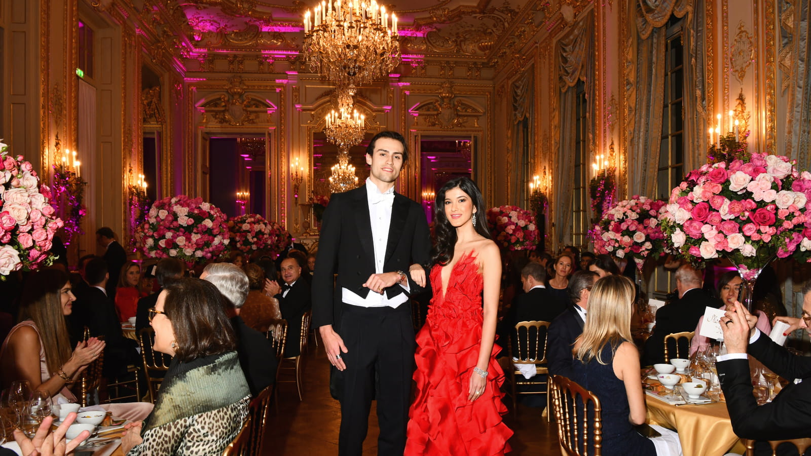 Shanaya Kapoor et son cavalier Maximilian Hindmarch