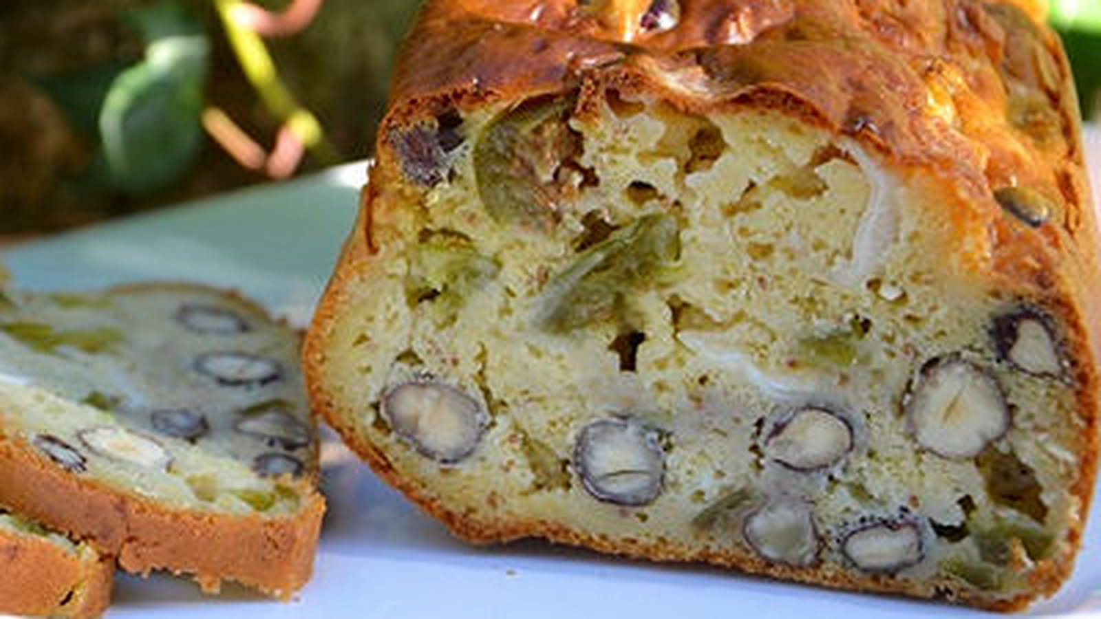 Cake figues noisettes chèvre