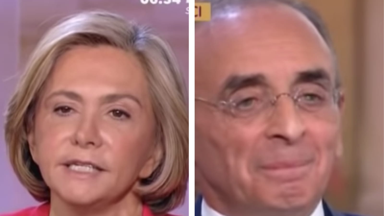 Valérie Pécresse et Éric Zemmour