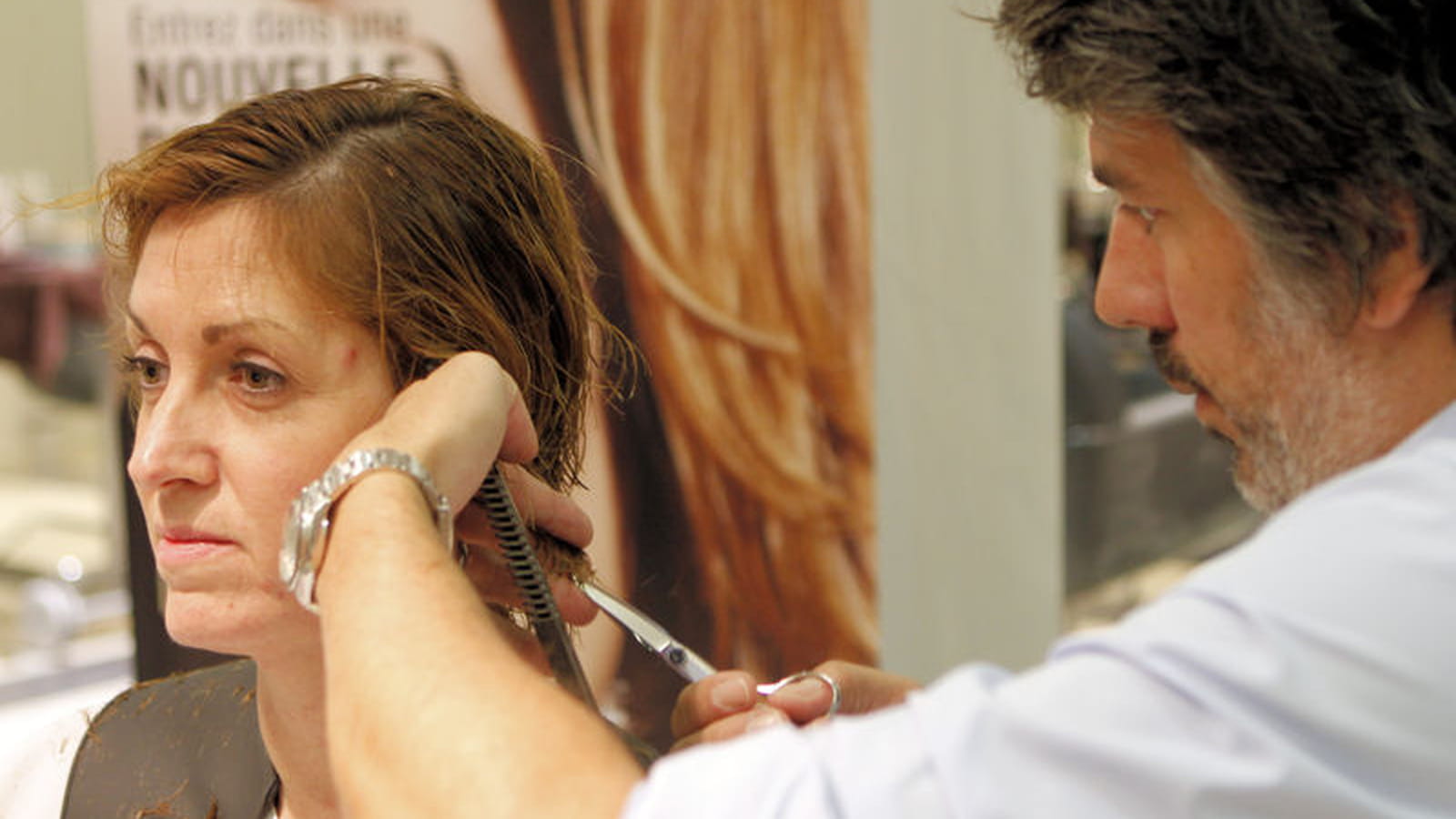 Les détails de la coupe de cheveux