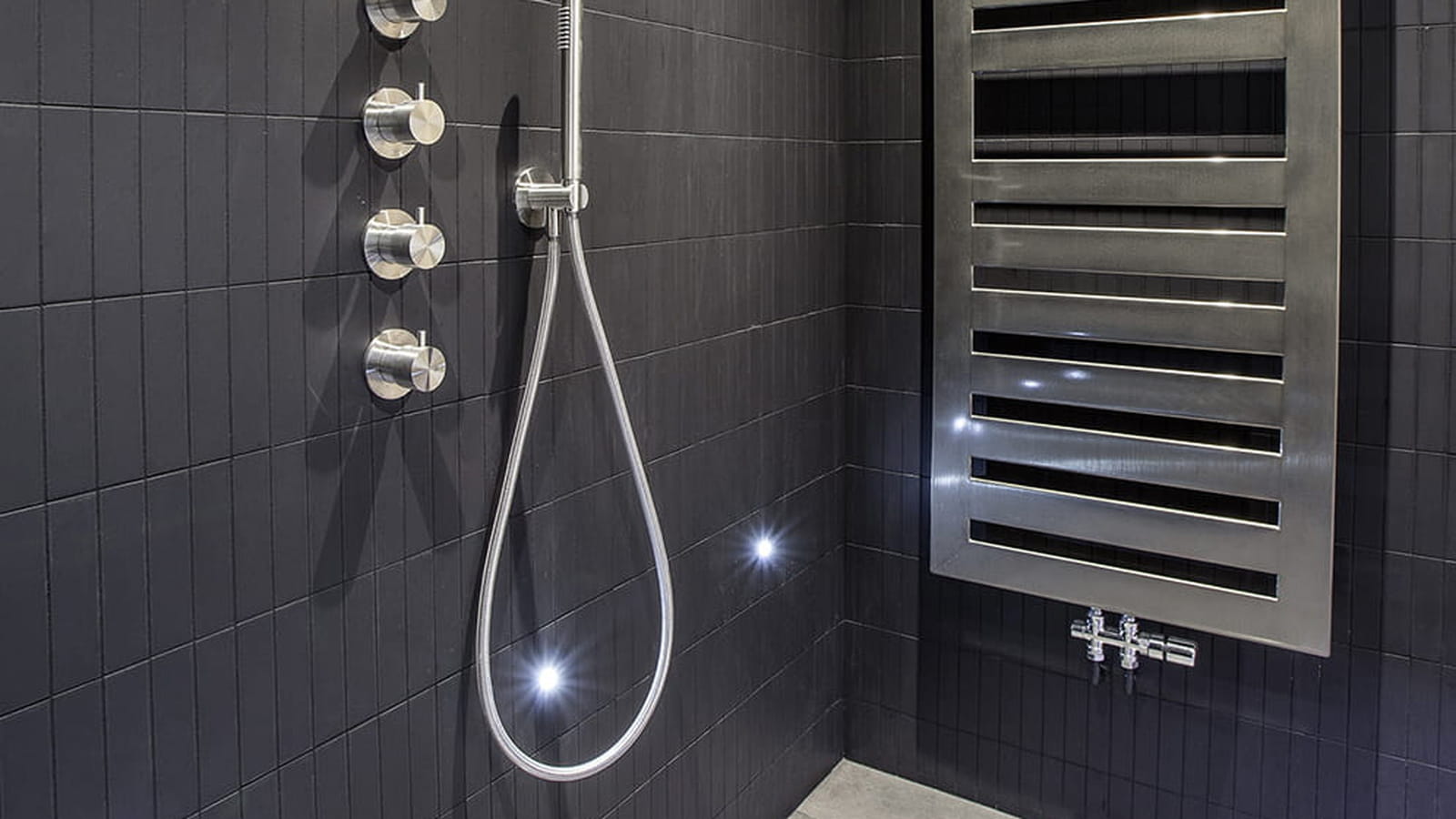 Salle de bains après