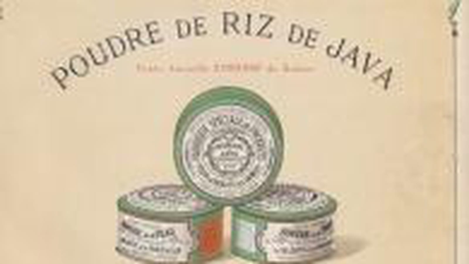 La poudre de riz de Java en 1879