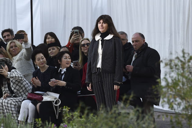 Virginie Viard au d&eacute;fil&eacute; Chanel haute couture printemps &eacute;t&eacute; 2020
