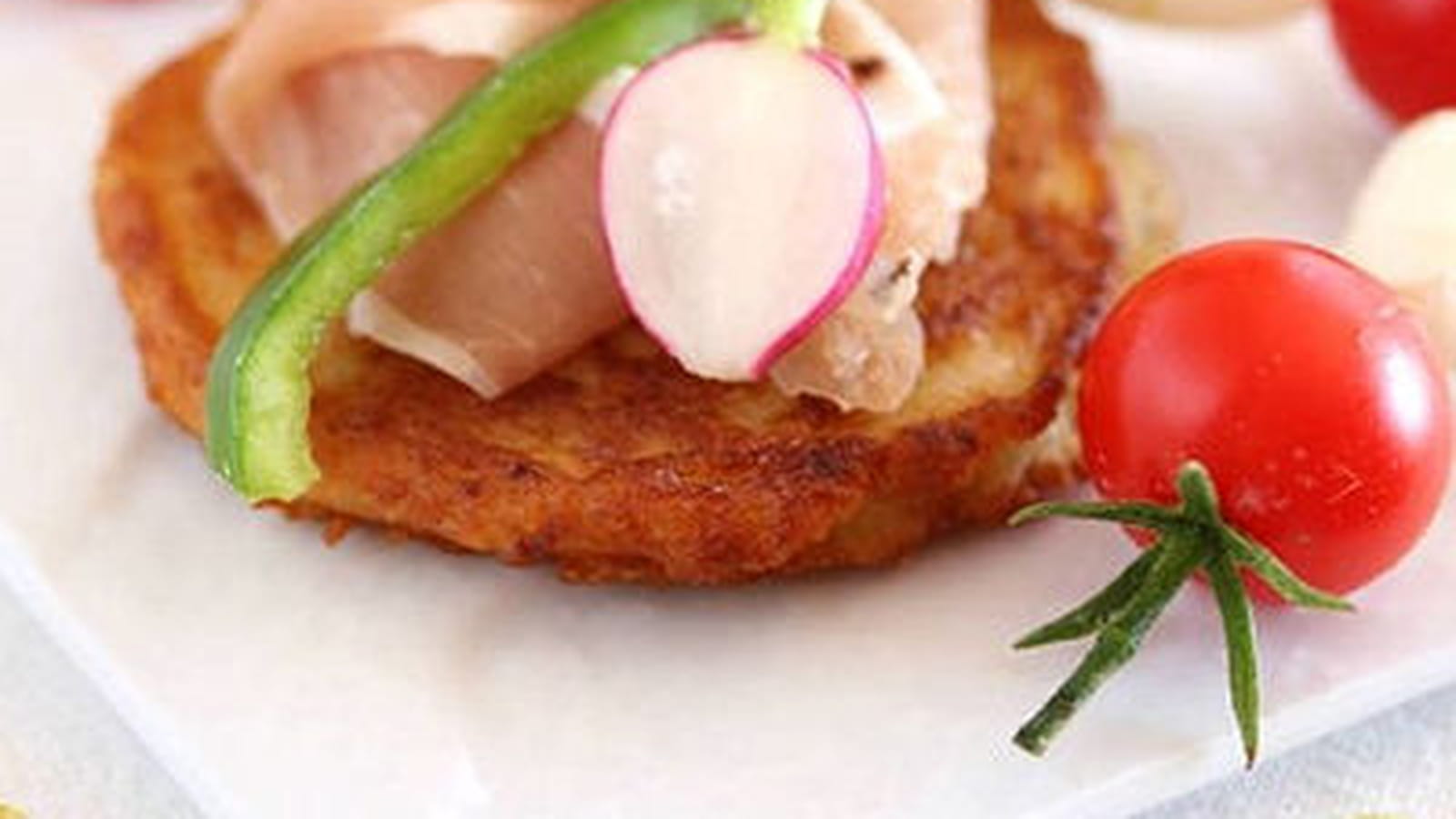Blini de pommes de terre