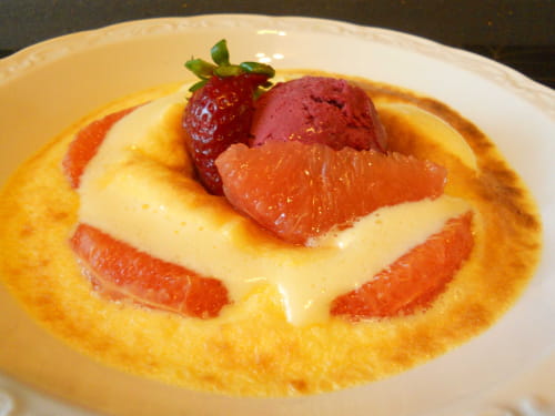 Sabayon de pamplemousse