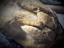 Poularde rôtie en croûte de sel : Etape 3