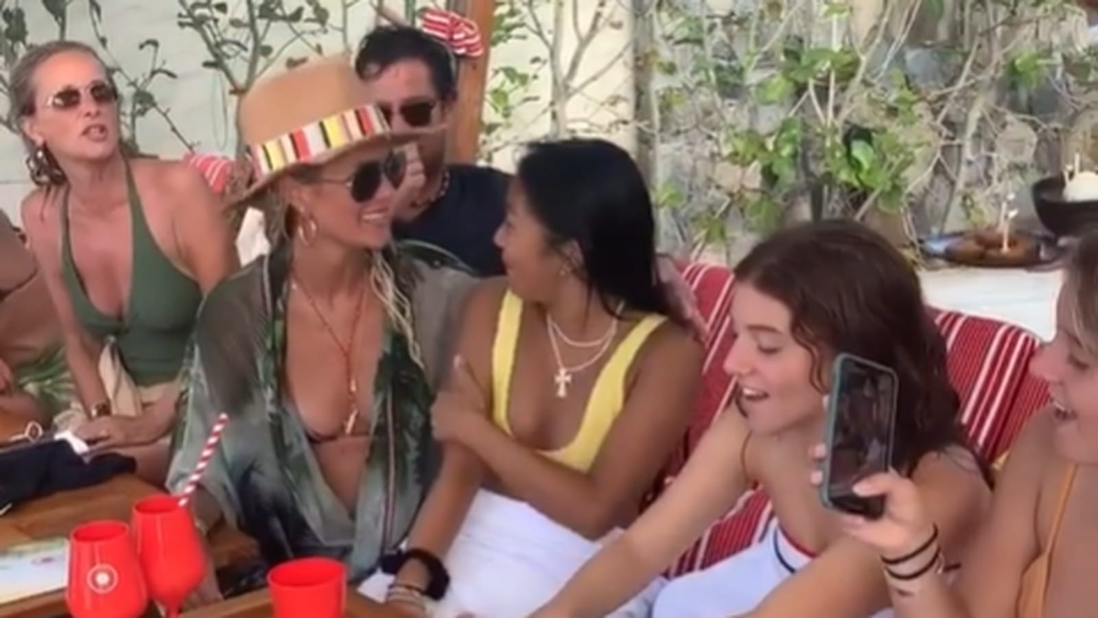 Laeticia Hallyday et Jade Hallyday