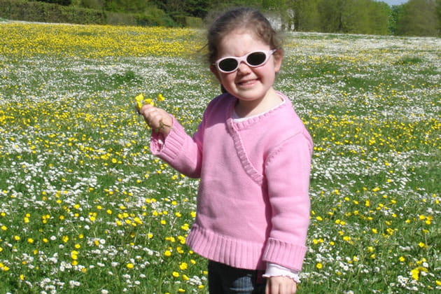 Rigolade dans les fleurs