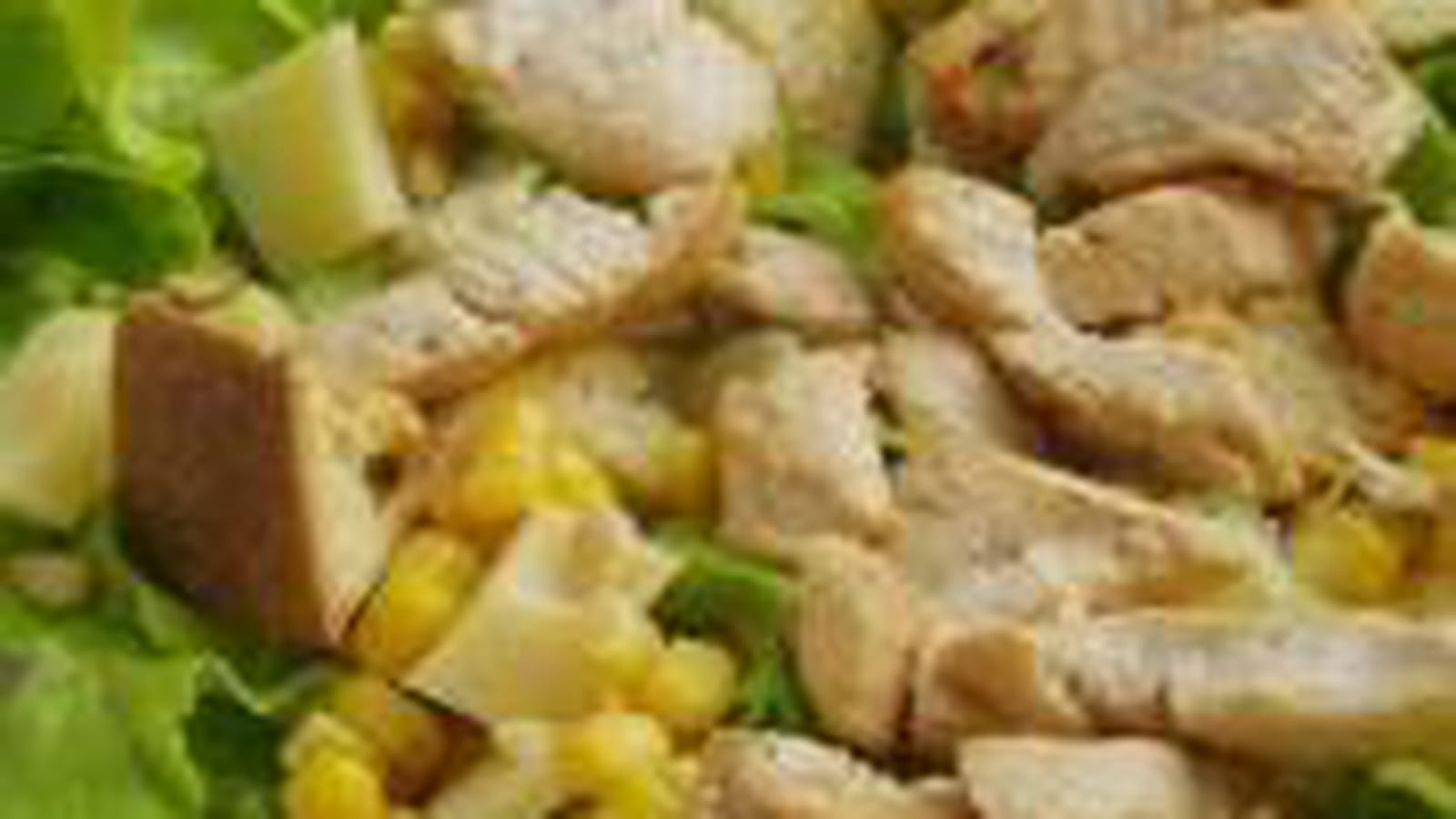 Salade composée au poulet