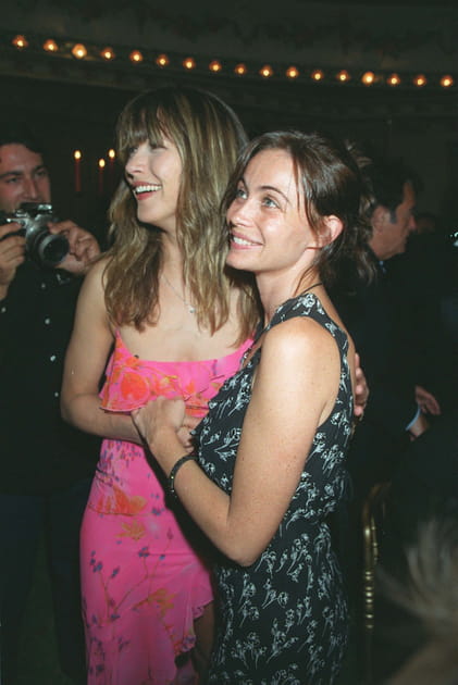 Avec Emmanuelle B&eacute;art au festival de Cabourg 2000