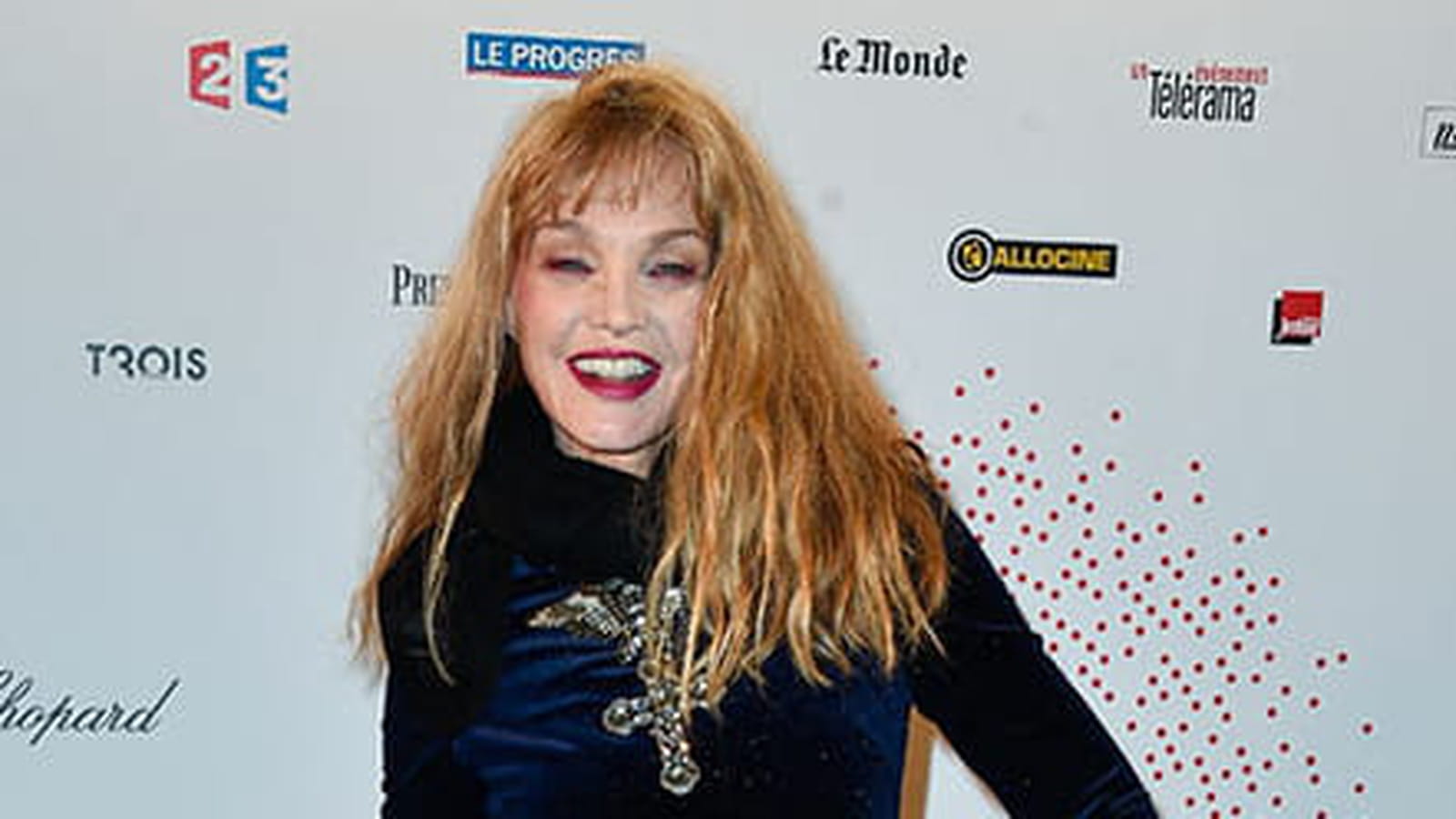 Arielle Dombasle le 26 mars 2015