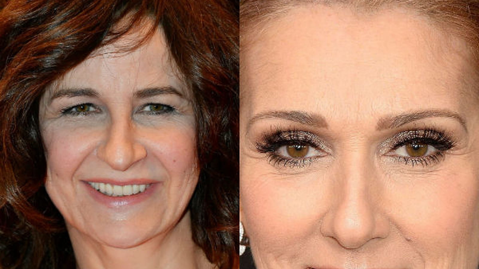 Valérie Lemercier et Céline Dion 