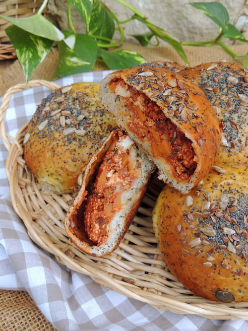 Buns végétariens ou vegan