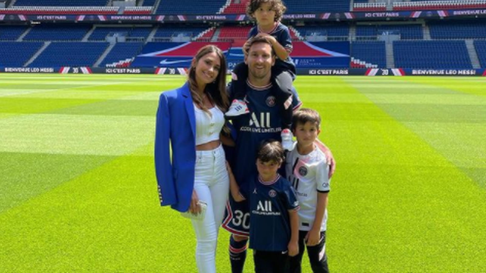 Antonela Roccuzzo et Lionel Messi