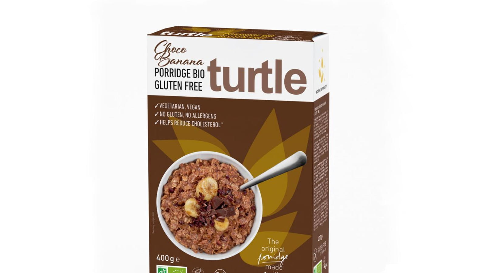 Le Porridge bio banane et chocolat de Turtle