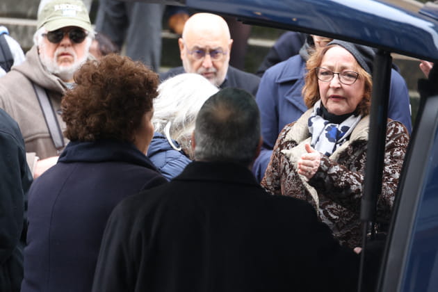 Catherine Frot, aperçue aux obsèques de Bertrand Blier