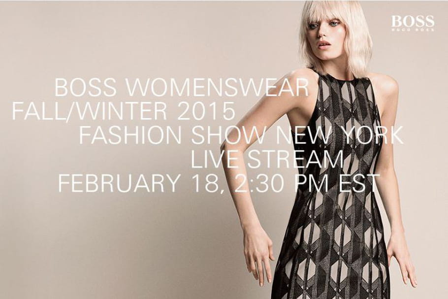 La vidéo du défilé BOSS Womenswear prêt-à-porter automne-hiver 2015-2016