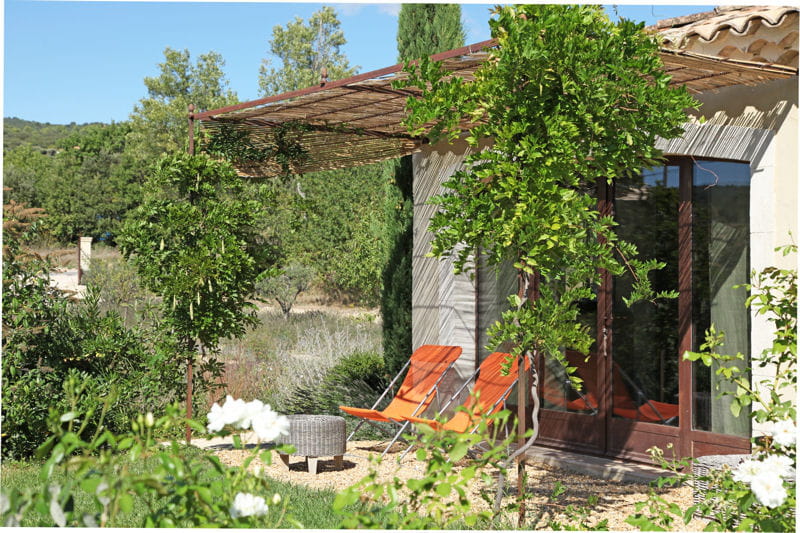 Prolongement du toit