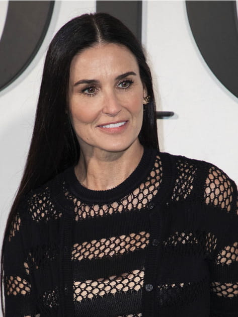 Demi Moore maquill&eacute;e