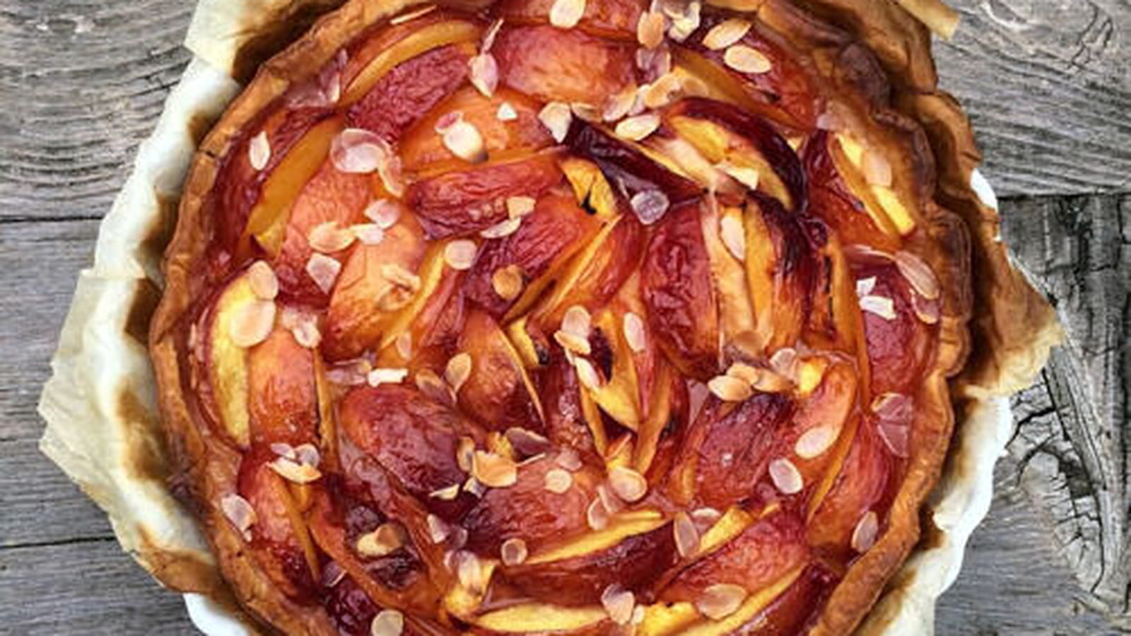 N°17 : Tarte aux nectarines jaunes
