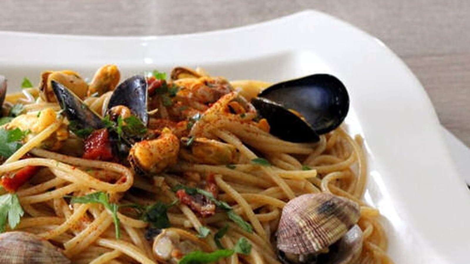 Spaghetti vongola et moules