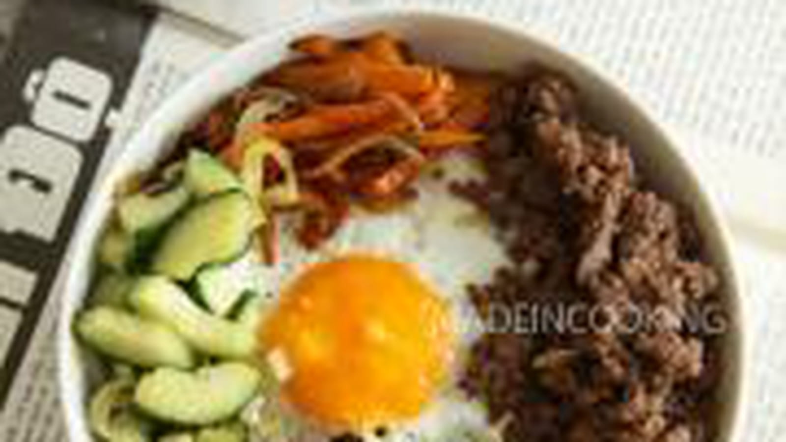 Bibimbap coréen