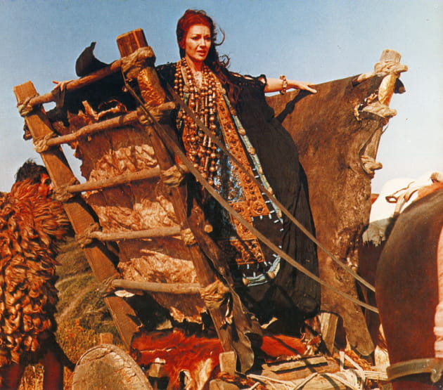 Sur le tournage de "M&eacute;d&eacute;e" de Pasolini