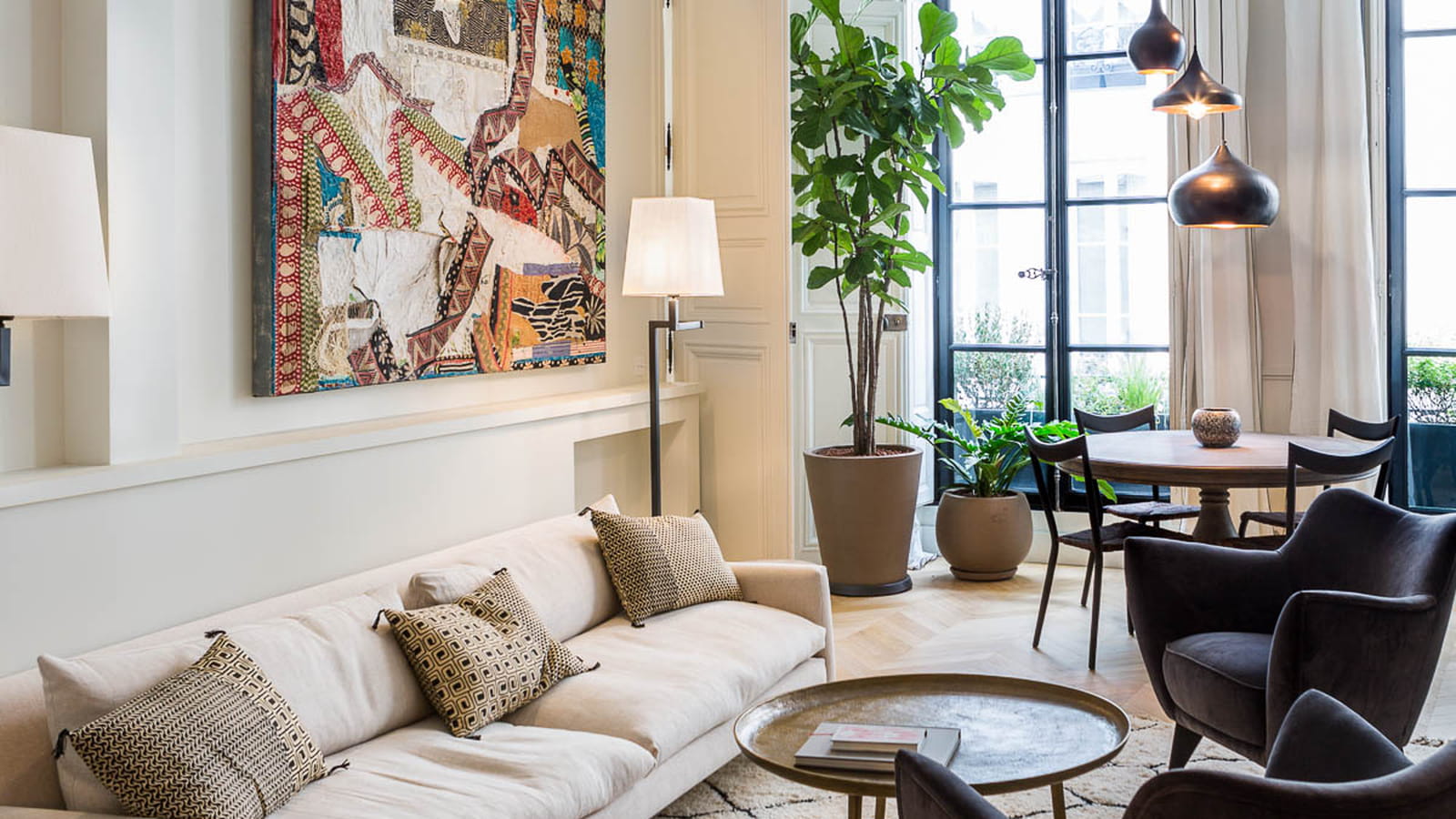 Salon en hauteur