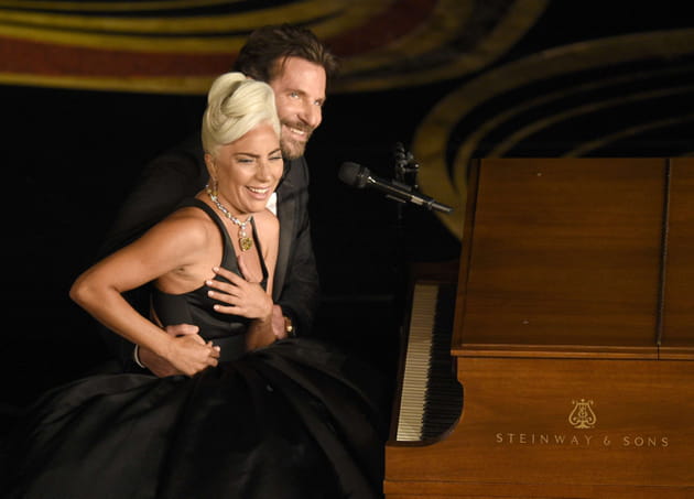 Lady Gaga et Bradley Cooper ont interpr&eacute;t&eacute; "Shallow" durant les Oscars