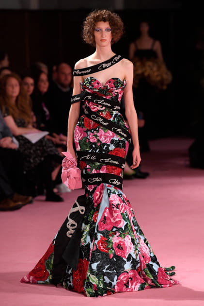 D&eacute;fil&eacute; Richard Quinn printemps-&eacute;t&eacute; 2020