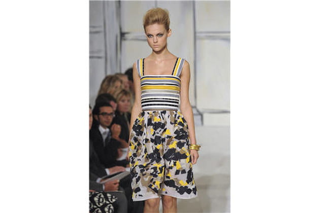 Des fleurs et des rayures