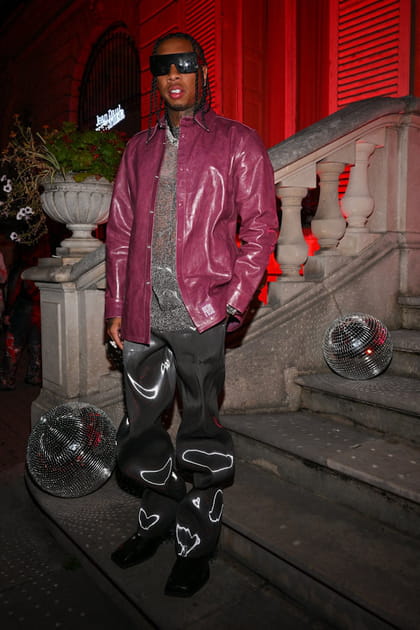Tyga à la Jean Paul Gaultier Scandal Party