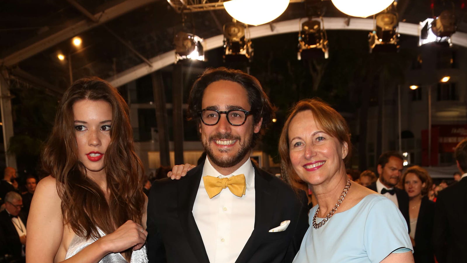 Thomas Hollande, Emilie Broussouloux et Ségolène Royal